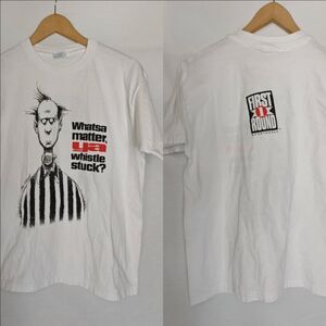 Vintage Graphic Tee Swallow your Whistle Ref Heckler Streetwear Single Stitch 90